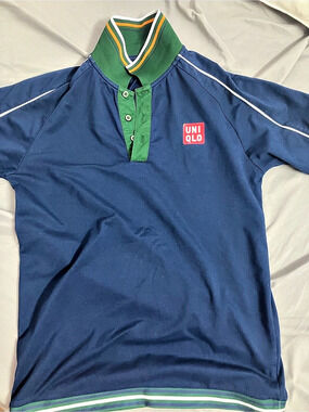 Uniqlo Roger Federer by JW Anderson DRY-EX Short Sleeve Polo Shirt Polo Shirt
